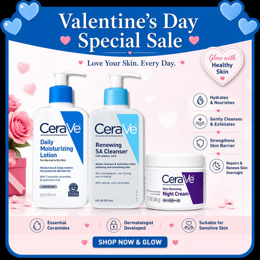 CeraVe Moisturizer & Renewing SA Cleanser