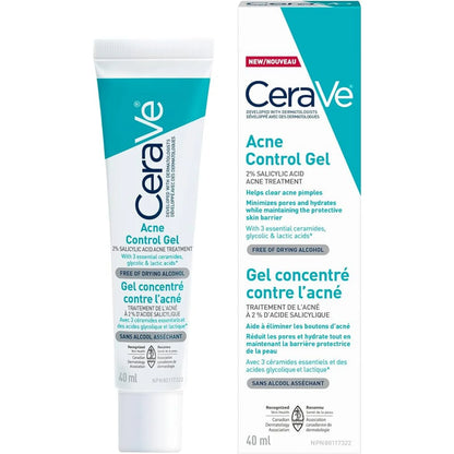 (Acne Control Kit) - Acne Control Cleanser + Acne Foaming Cream Cleanser + Gel