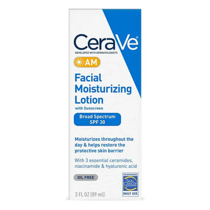 CeraVe AM Facial Moisturizing Lotion SPF 30