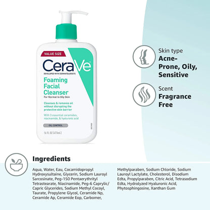 CeraVe Foaming Facial Cleanser 237ML