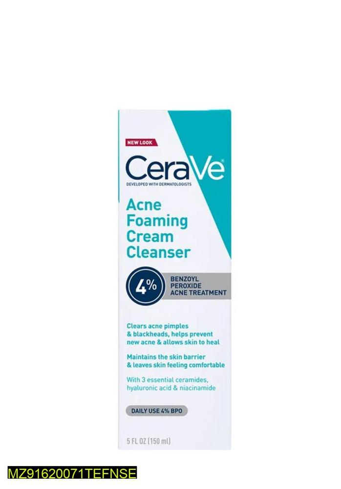 CeraVe Acne Foaming Cream Cleanser 100ml