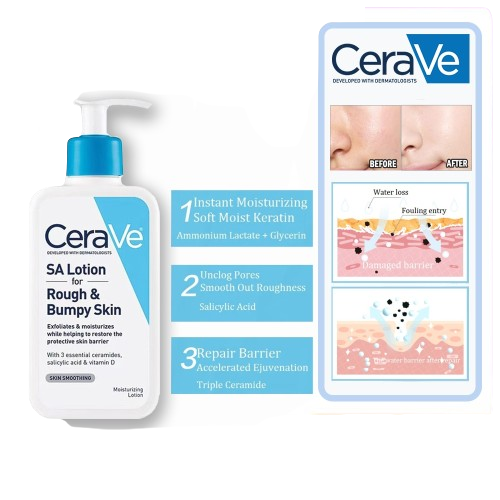 Cerave Sa Lotion For Rough & Bumpy Skin (237ml)