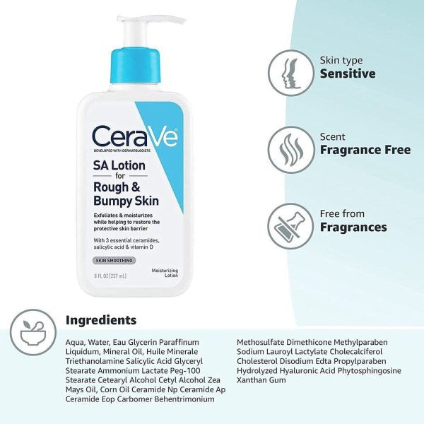 Cerave Sa Lotion For Rough & Bumpy Skin (237ml)