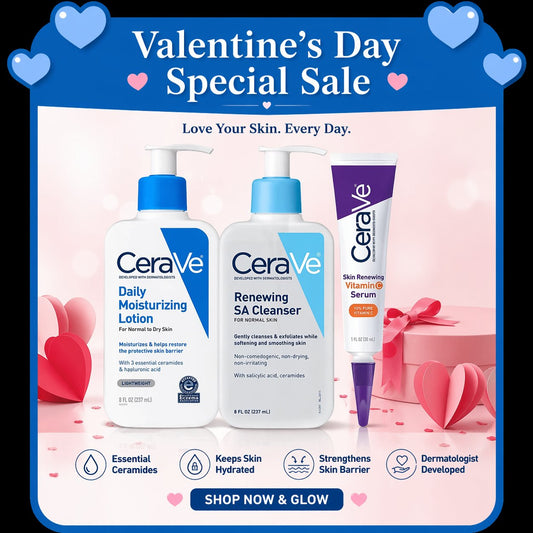 CeraVe Moisturizer & Renewing SA Cleanser