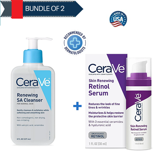 (Bundle of 2) Renewing SA Cleanser +Serum